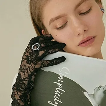 MOROYA Chunky Gold Dome Rings Set - Adjustable & Stylish