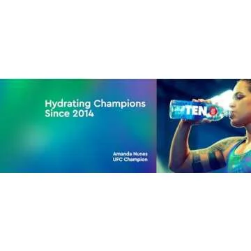 TEN Alkaline Spring Water with pH 10 - 24 Pack