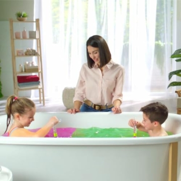 Zimpli Kids Baff Bombz Magical Bath Paint Bombs Fun Moisturizing