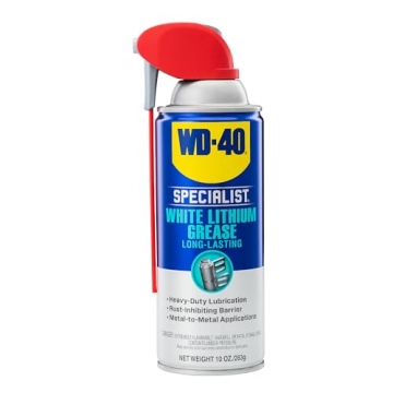 WD-40 White Lithium Grease Spray - 10 OZ - Dual Action