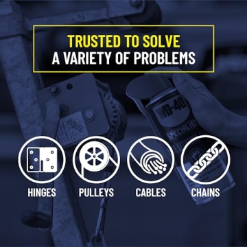 WD-40 White Lithium Grease Spray - 10 OZ - Dual Action