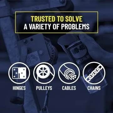 WD-40 White Lithium Grease Spray - 10 OZ - Dual Action