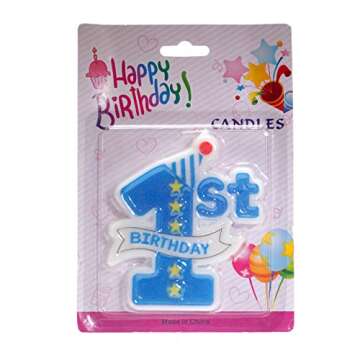 Vibrant Eco-Friendly Creationtop Birthday Candles