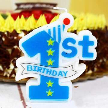 Vibrant Eco-Friendly Creationtop Birthday Candles