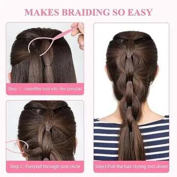 CZZXI 2500pcs Hair Elastics, 24 Color Colorful Small Rubber Bands with Organizer, Topsy Turvy Hair Tool Hair Accessories for Girls, Toddlers, Kids