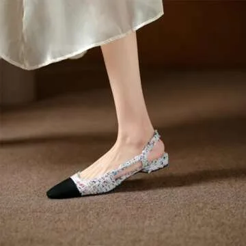 Comfortable Women's Slingback Flat Pumps for Any Occasion