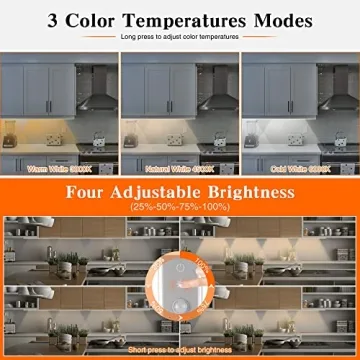 Rechargeable Wireless Under Cabinet Motion Sensor Lights