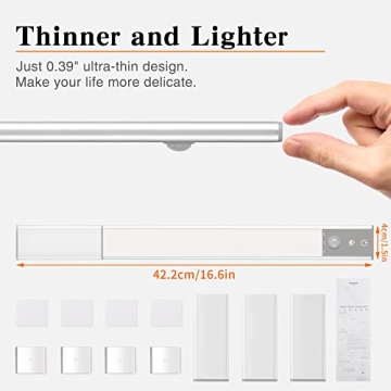 Rechargeable Wireless Under Cabinet Motion Sensor Lights