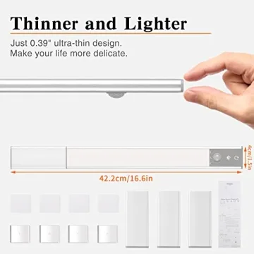 Rechargeable Wireless Under Cabinet Motion Sensor Lights