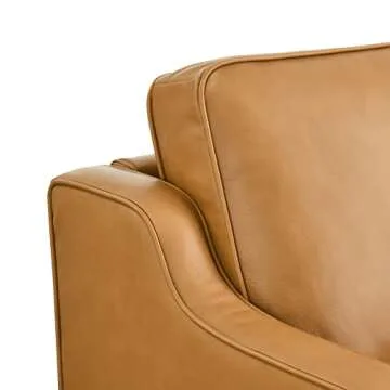 Modway Impart Tan Leather Sofa - Modern Comfort & Style