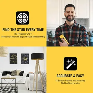 ProSensor 710+ Stud Finder - Accurate, Easy to Use Wall Scanner