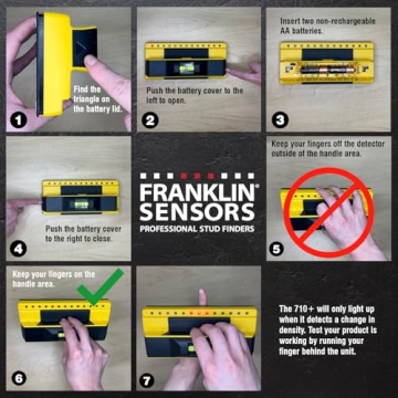 ProSensor 710+ Stud Finder - Accurate, Easy to Use Wall Scanner