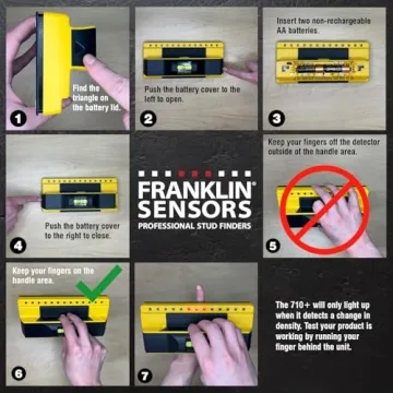 ProSensor 710+ Stud Finder - Accurate, Easy to Use Wall Scanner