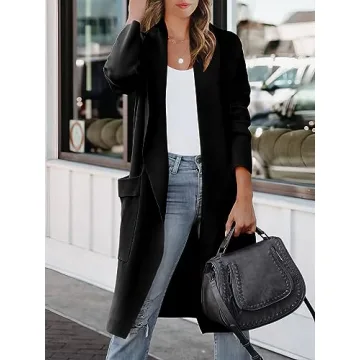 Shop ANRABESS Women’s Long Cardigan Sweater for Fall Fashion