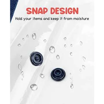 GAMENOTE 3 Pack Large Poster Storage Bag (31.5"×25.5") Bulletin Board Holder Art Portfolio Container for Teachers Classroom Organization