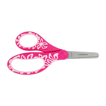 Fiskars SoftGrip Blunt-Tip Kids Scissors for Ages 4-7