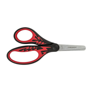 Fiskars SoftGrip Blunt-Tip Kids Scissors for Ages 4-7