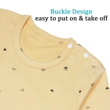 YANWANG Organic Cotton Baby Pajamas for Comfort and Style