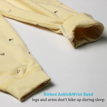 YANWANG Organic Cotton Baby Pajamas for Comfort and Style
