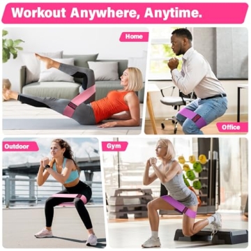 Fabric Resistance Bands for Effective Home Workouts