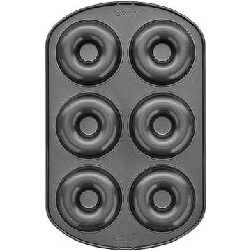 Wilton 6-Cavity Doughnut Baking Pan for Perfect Baked Treats