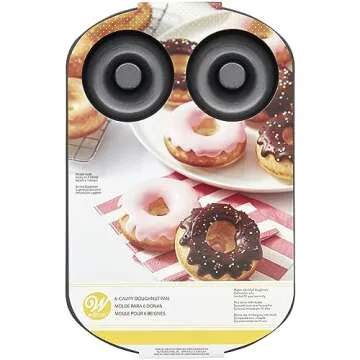 Wilton 6-Cavity Doughnut Baking Pan for Perfect Baked Treats