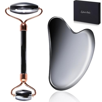 InfiniteRelax Terahertz Gua Sha & Roller Facial Set