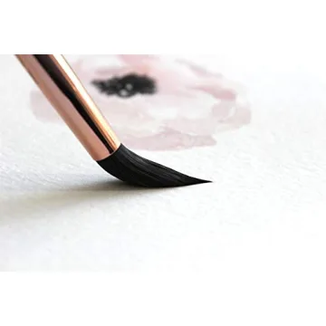 Wonder Forest Premium Synthetic Watercolor Brush Set, Set of 6 Pointed Round Artist Paint Brushes, Sizes 2, 4, 6, 8, 10 and 12