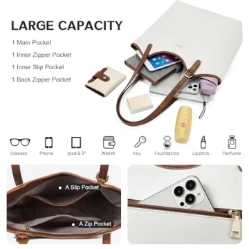 Stylish Vegan Leather Telena Tote Bag for Women