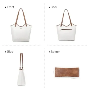 Stylish Vegan Leather Telena Tote Bag for Women