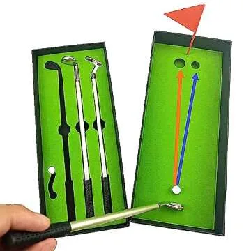 Golf Pen Set Fun Office Gifts for Golf Lovers