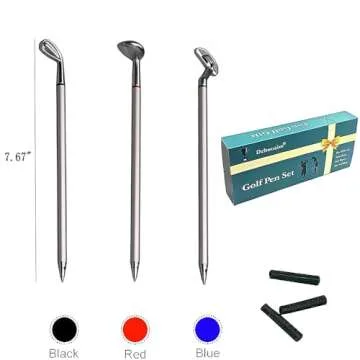 Golf Pen Set Fun Office Gifts for Golf Lovers