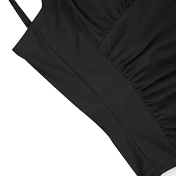 Eomenie One Piece Bathing Suit with Tummy Control and Support