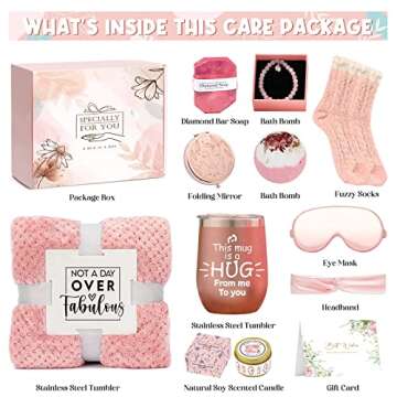 Gifts for Women,Care Package for Women,Get Well Soon Gifts for Women,Gift Basket for Women,Self Care...