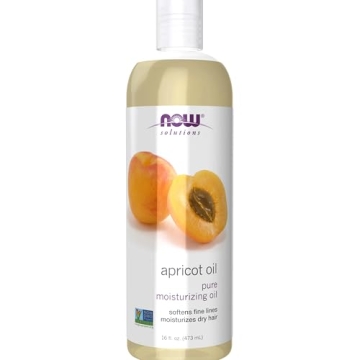 NOW Solutions Apricot Kernel Oil for Skin and Hair Care