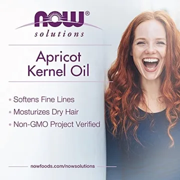 NOW Solutions Apricot Kernel Oil for Skin and Hair Care