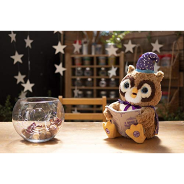 Cuddle Barn Octavius Owl 12" Animated Storytelling Plush