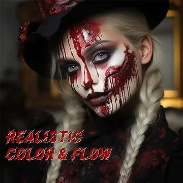 Realistic BOBISUKA Halloween Fake Blood Set - Perfect SFX Makeup