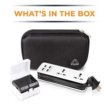 POWERGENCE Universal Travel Adapter for Fast Charging