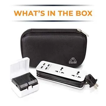 POWERGENCE Universal Travel Adapter for Fast Charging