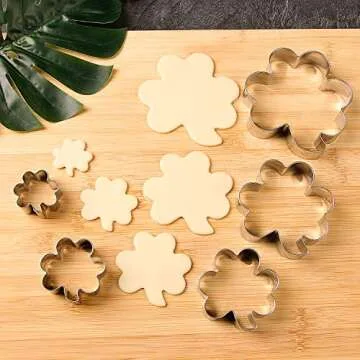 Shamrock Cookie Cutters Set - Perfect for St. Patrick's Day