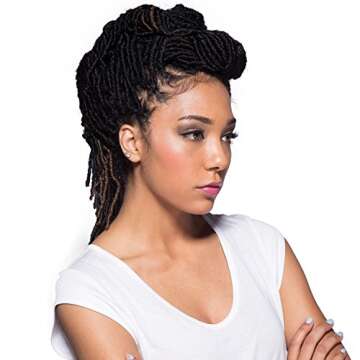 Lightweight Bobbi Boss Nu Locs 14" - Versatile Crochet Braids