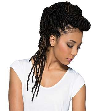 Lightweight Bobbi Boss Nu Locs 14" - Versatile Crochet Braids