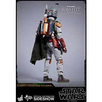 Hot Toys Boba Fett Star Wars Sixth Scale Deluxe Figure