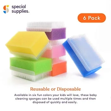 Special Supplies Baby Bath Sponges - Gentle Cleaning Essentials