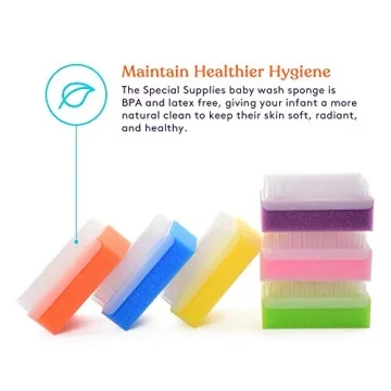 Special Supplies Baby Bath Sponges - Gentle Cleaning Essentials