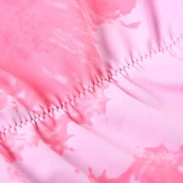 SUUKSESS Women String Triangle Bikini Sets Tie Side Thong Sexy Halter Swimsuits 2 Pieces (Pink, L)