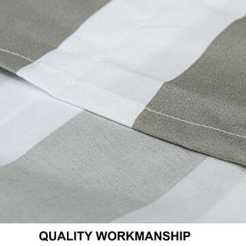 NTBAY 100% Brushed Microfiber Striped Fitted Crib Sheet, Super Soft and Cozy 28x52 Grey and White Crib Sheet for Standard Crib and Toddler Mattresses, Boys, Girls, Unisex, 28x52 Inches