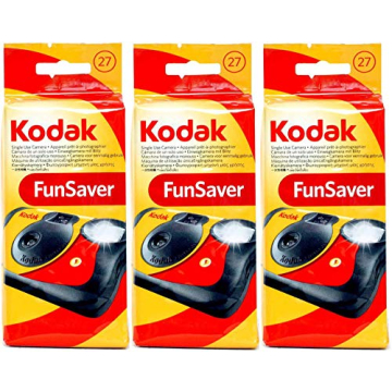 Kodak 800 Speed Film Camera 3-Pack for Memorable Moments