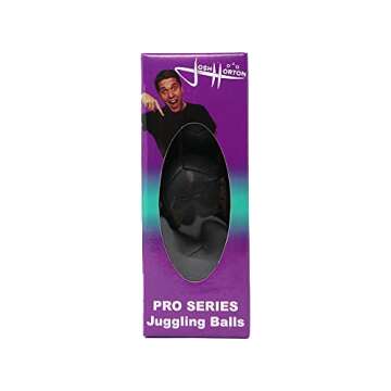 Zeekio - Josh Horton Pro Series Juggling Balls - Professional - for All Levels & Ages- Millet Filled...